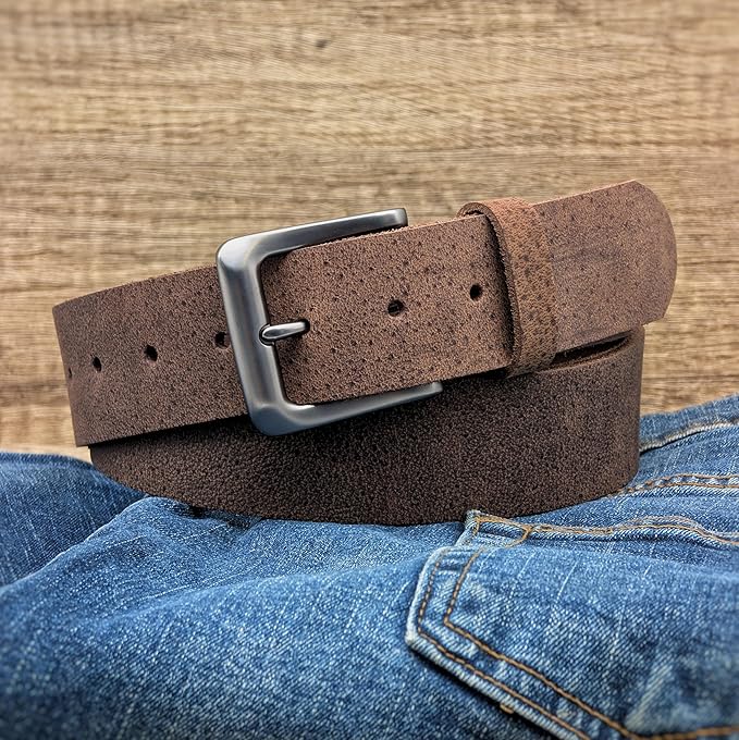 Ashford Ridge 38mm Full Hide Real Leather Belt Made in England