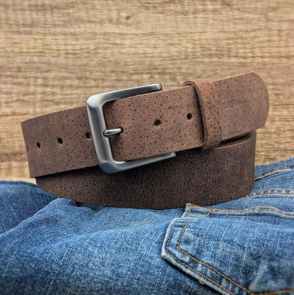 Ashford Ridge 38mm Full Hide Real Leather Belt Made in England