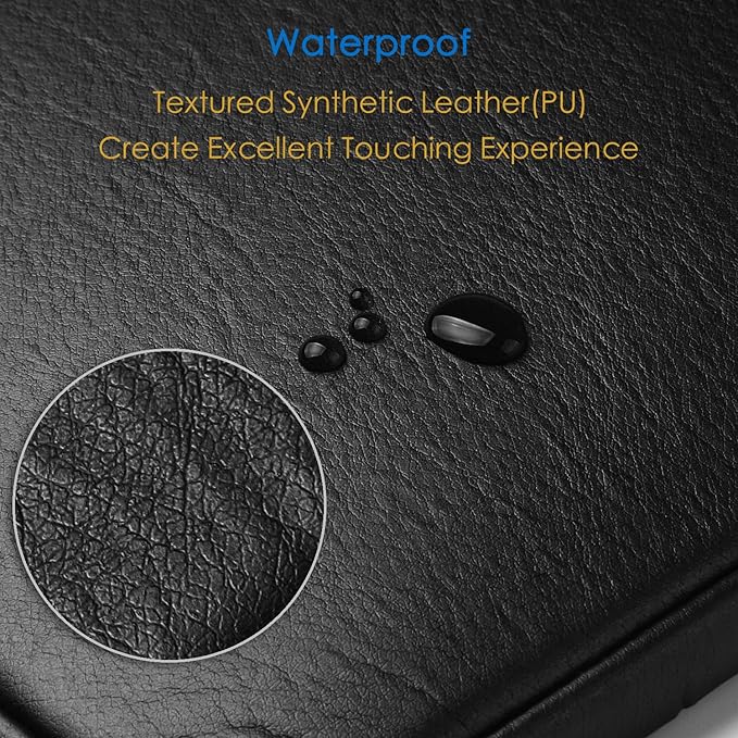 CCPK 11.6" Chromebook Case 11.6 Inch Compatible for Dell XPS 13 Surface Pro 12 Inch MacBook Air 11" Samsung 4 Inspiron HP Stream ASUS VivoBook Carrying Protective Laptop Sleeve Cover PU Leather, Black