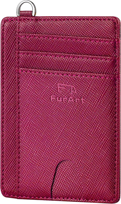 FurArt Slim Minimalist Wallet, Front Pocket Wallets, RFID Blocking, Credit Card Holder for Men