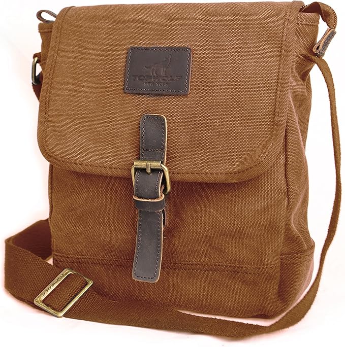 Canvas Messenger Bag Small Crossbody Bag Casual Travel Working Tools Bag Shoulder Bag Hold Phone Handset Anti Theft | Small, Casual, Travel, Working Tools Bag, Hold Phone, Handset