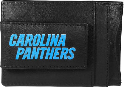 Siskiyou Sports NFL unisex Leather Cash & Cardholder & Money Clip