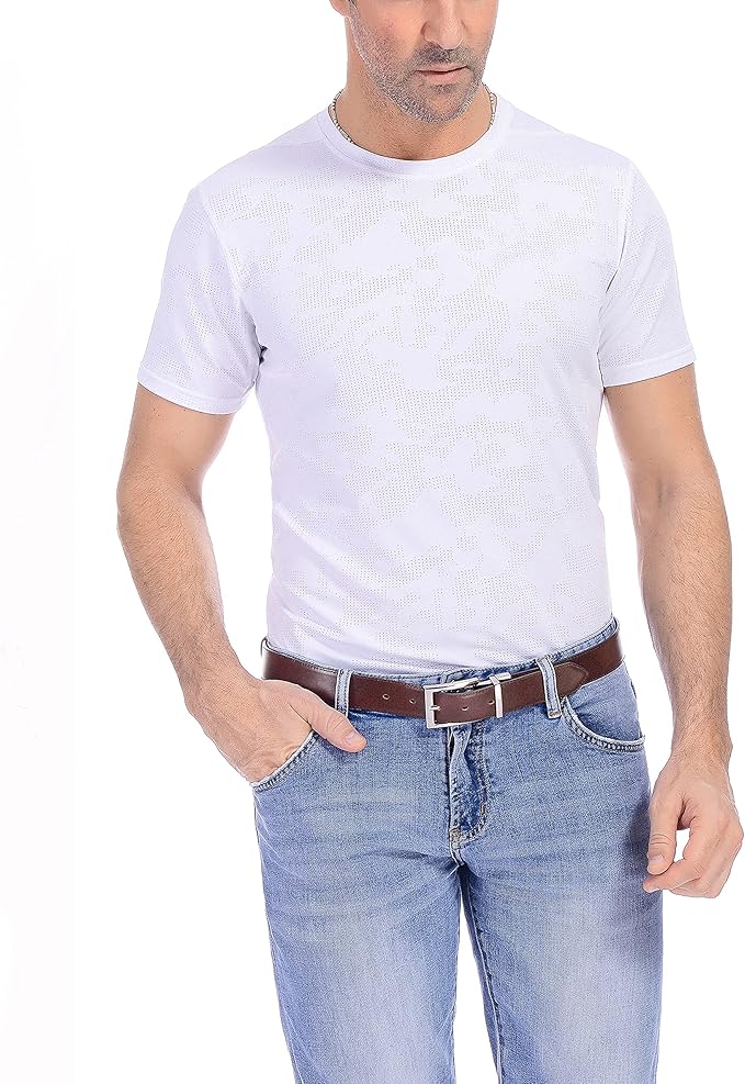 Lavemi Mens Belt Reversible 100% Italian Leather Dress Casual,One Reverse for 2 Colors,Trim to Fit