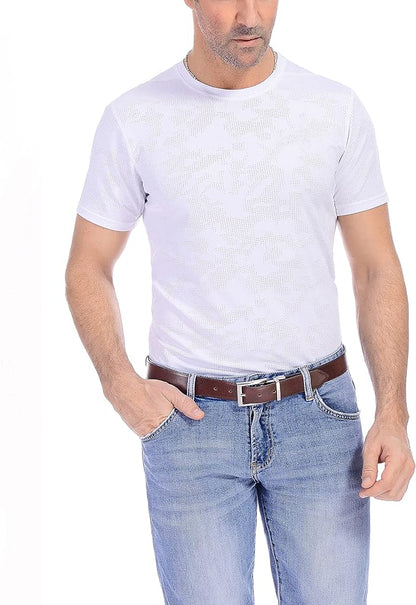 Lavemi Mens Belt Reversible 100% Italian Leather Dress Casual,One Reverse for 2 Colors,Trim to Fit