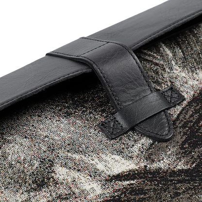 Londo Top Grain Leather Sleeve, Bohemian Bag for MacBook Pro and Air, 16 Inch, 15 Inch, 14 Inch, 13 Inch & 13.3 Inch, iPad Pro 12.9‑inch Case