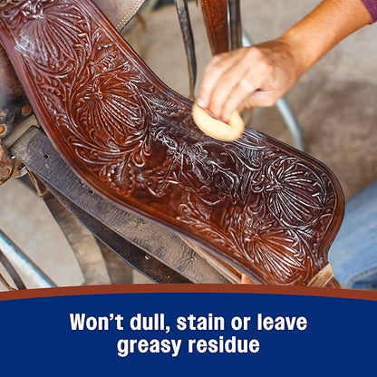 Farnam Leather New Easy-Polishing Glycerine Saddle Soap and Leather Cleaner, 16 oz