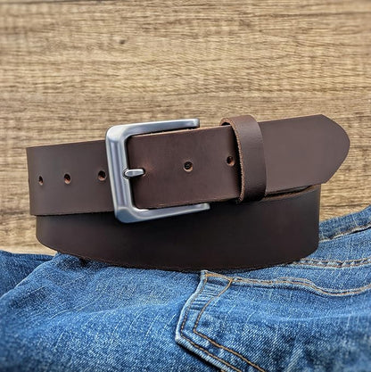 Ashford Ridge 38mm Full Hide Real Leather Belt Made in England