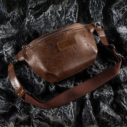 Wrangler Large Fanny Packs for Women Waist Bag Travel Belt Bags Crossbody Sling Purse