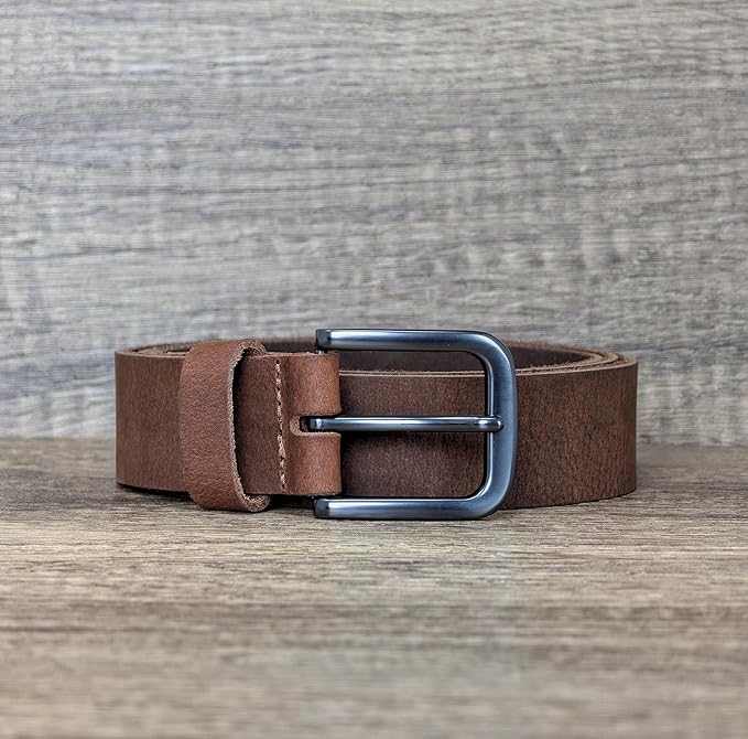 Ashford Ridge 34mm (1.25") Full Hide Leather Belt - Made in England