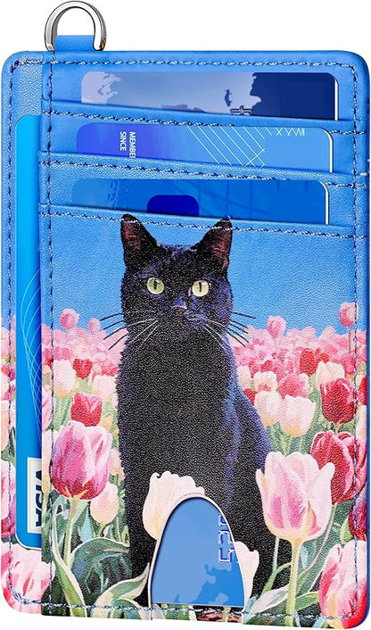 FurArt Slim Minimalist Wallet, Front Pocket Wallets, RFID Blocking, Credit Card Holder for Men