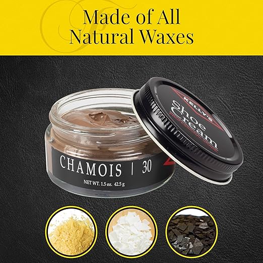 Kelly's Chamois Shoe Polish 1.5 oz - Professional Leather Shoe Cream