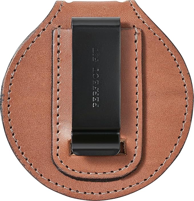 Perfect Fit Shield Wallets Florida Sheriff Five-Point Star Badge Holder 2.7 inches Tall (Cutout PF185) Tan Leather