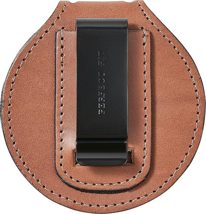 Perfect Fit Shield Wallets Florida Sheriff Five-Point Star Badge Holder 2.7 inches Tall (Cutout PF185) Tan Leather