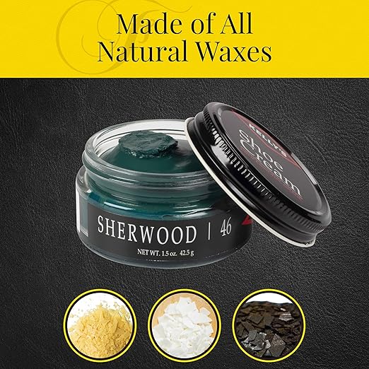 Kelly's Sherwood Shoe Polish 1.5 oz - Professional Leather Shoe Cream