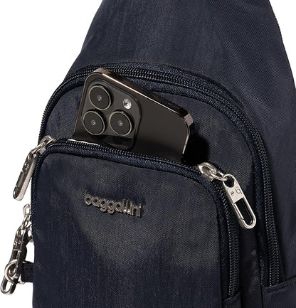 Baggallini womens Securtex Anti-theft Daytripper Sling
