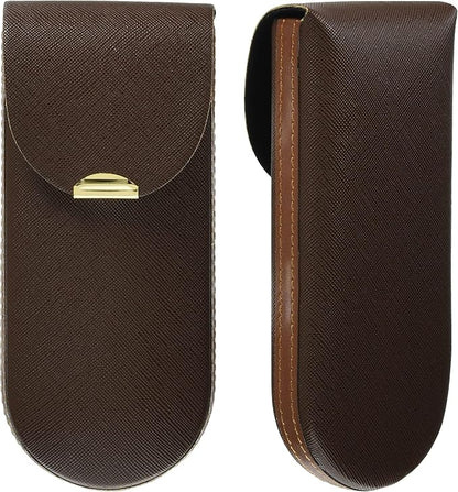 [Amazon.co.jp Limited] Glasses Case, Semi-Hard, Vertical, Compact, Thin, Monocoque, Slim, Portable, Convenient