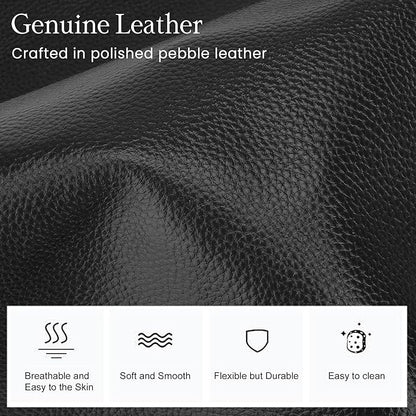 befen Genuine Leather Small Sling Bag for Women Anti-Theft Crossbody Chest Bags Fanny Packs for Travel with RFID Card Slots