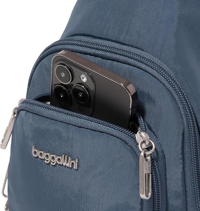Baggallini womens Securtex Anti-theft Daytripper Sling
