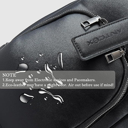 CCW Sling bag for Women & Men-Magnetic closure Cusual EDC bag with fast access-Concealed carry crossbody bag for Women & Men-Include universal fast draw Holster (Black)