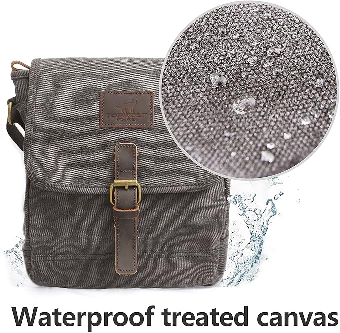 Canvas Messenger Bag Small Crossbody Bag Casual Travel Working Tools Bag Shoulder Bag Hold Phone Handset Anti Theft | Small, Casual, Travel, Working Tools Bag, Hold Phone, Handset