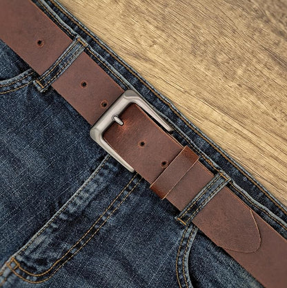 Ashford Ridge 38mm Full Hide Real Leather Belt Made in England
