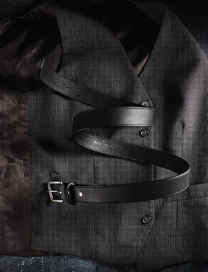 Main Street Forge The Executive Leather Belt | Made in USA | Men's Dress Belt | 1 1/4 Inch Belt