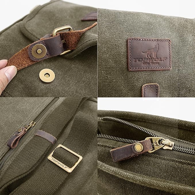 Canvas Messenger Bag Small Crossbody Bag Casual Travel Working Tools Bag Shoulder Bag Hold Phone Handset Anti Theft | Small, Casual, Travel, Working Tools Bag, Hold Phone, Handset