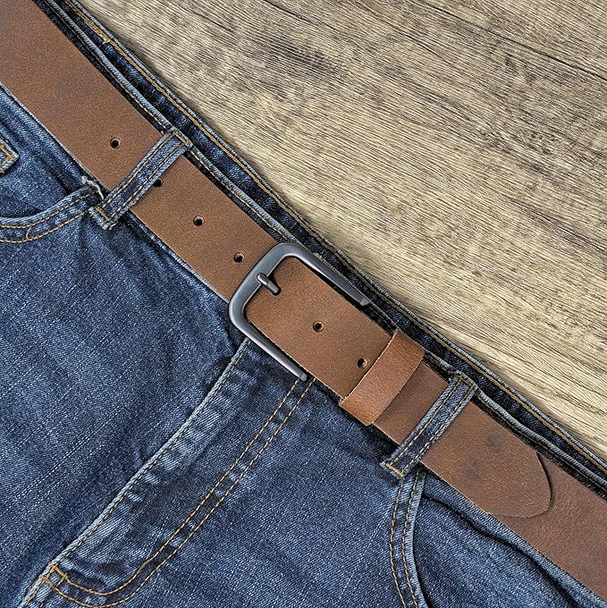 Ashford Ridge 34mm (1.25") Full Hide Leather Belt - Made in England