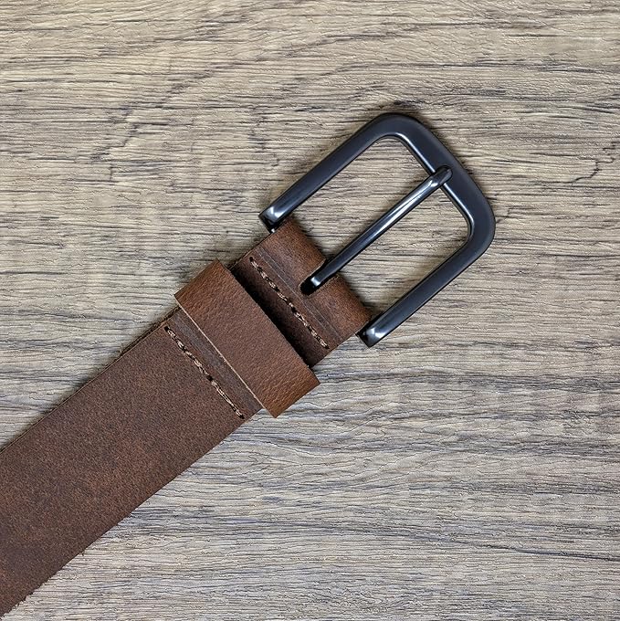 Ashford Ridge 34mm (1.25") Full Hide Leather Belt - Made in England