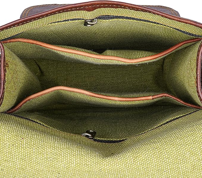 11 inch Small Crossbody Shoulder Genuine Leather iPad/Tablet Vintage Messenger Bag For 10.5 inch iPad Pro for Women & Men